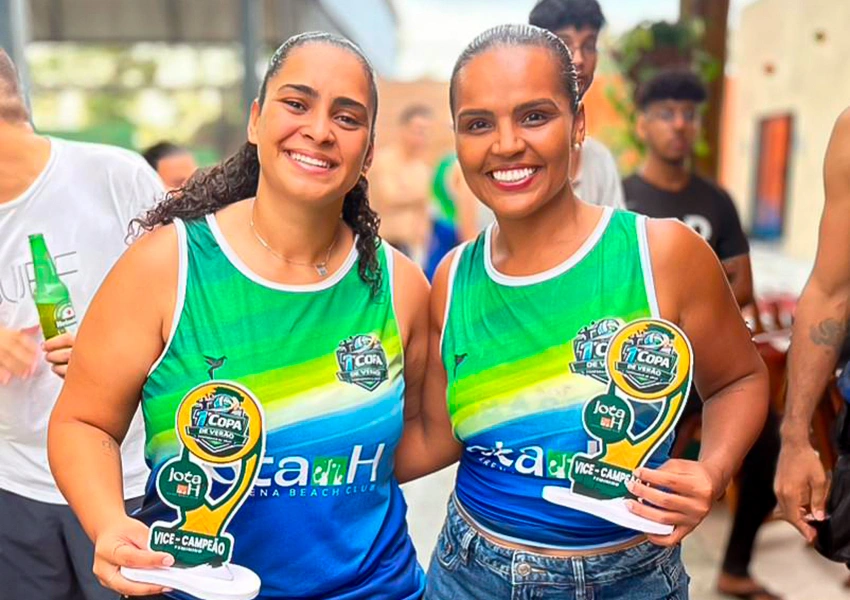 Dupla de Livramento conquista vice-campeonato em vôlei de areia em Guanambi