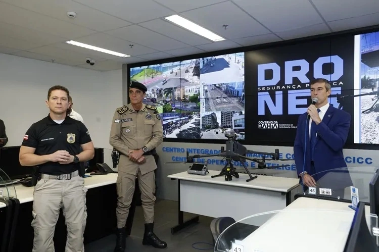 Bahia entrega “superdrones” com tecnologia termal para reforçar combate ao crime