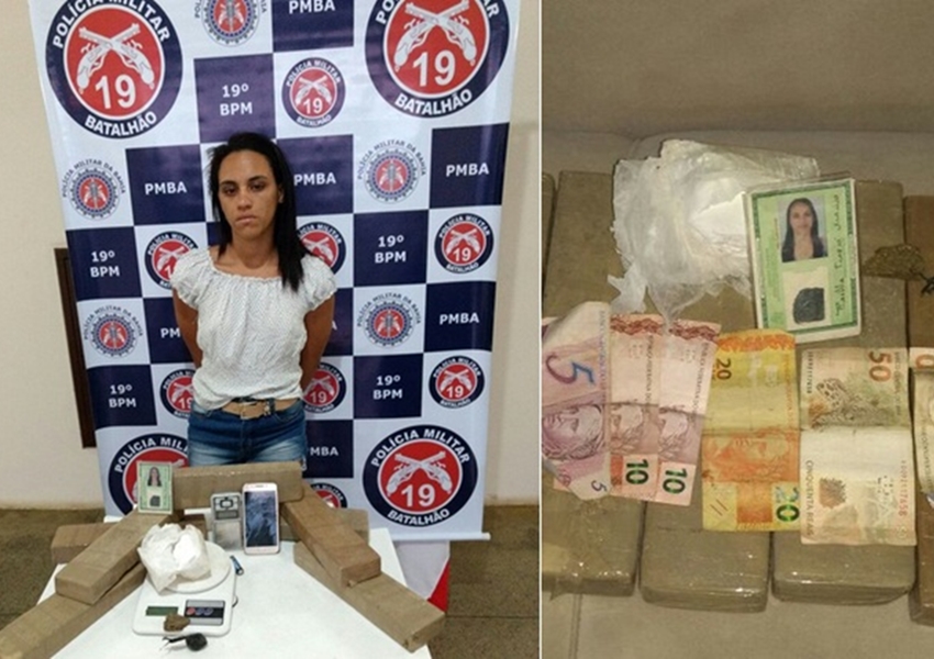 Jaguaquara: Polícia diz que apreensão de drogas efetuada no Entroncamento foi a maior do ano