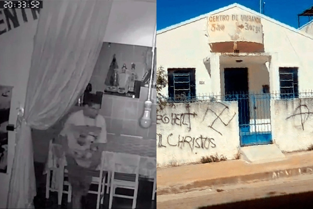 Centro de Umbanda é alvo de furto e vandalismo em Guanambi