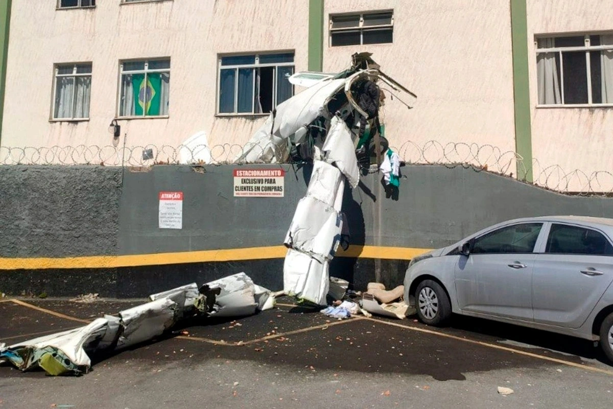 Acidente aéreo mata três pessoas e deixa feridos em BH