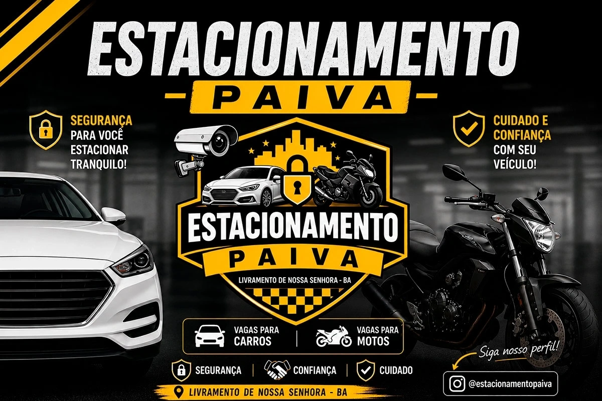 Estacionamento Paiva funcionará durante festejos do Passa Quatro em Livramento