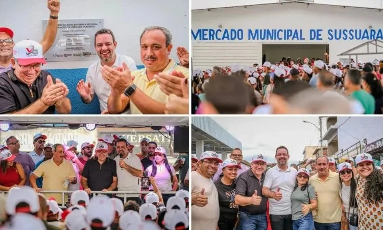 Novo Mercadão é entregue à população de Sussuarana em Tanhaçu