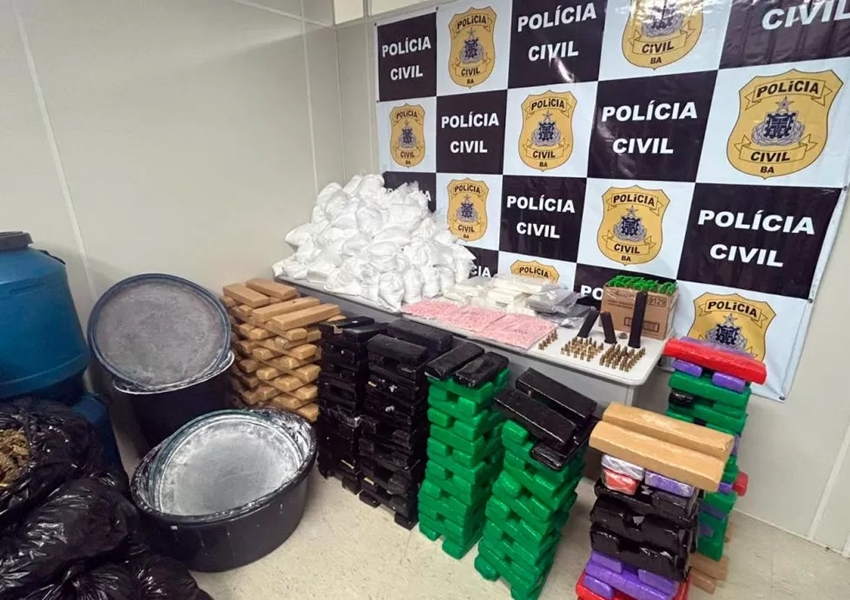 Polícia Civil desarticula laboratório de drogas dentro de hotel em Salvador