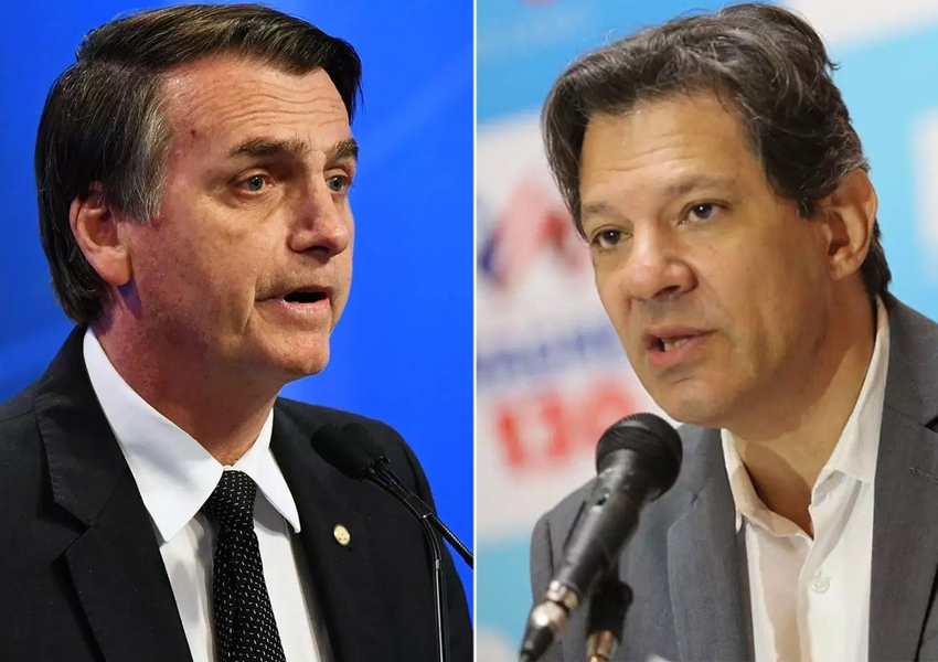 Bolsonaro e Haddad fazem apelo contra violência na campanha