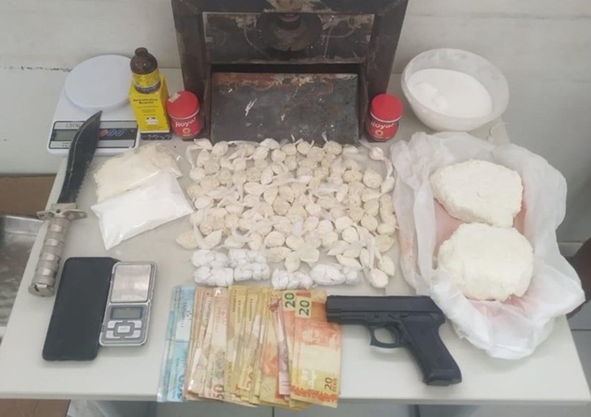 Laboratório para refino de drogas é desmontado em Luís Eduardo Magalhães