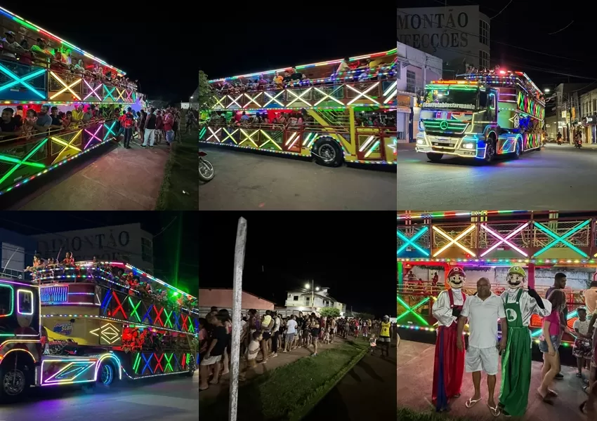 Carreta Big Star Mania atende crianças do Bairro Benito Gama a pedidos do Líder Comunitário João de Ogum