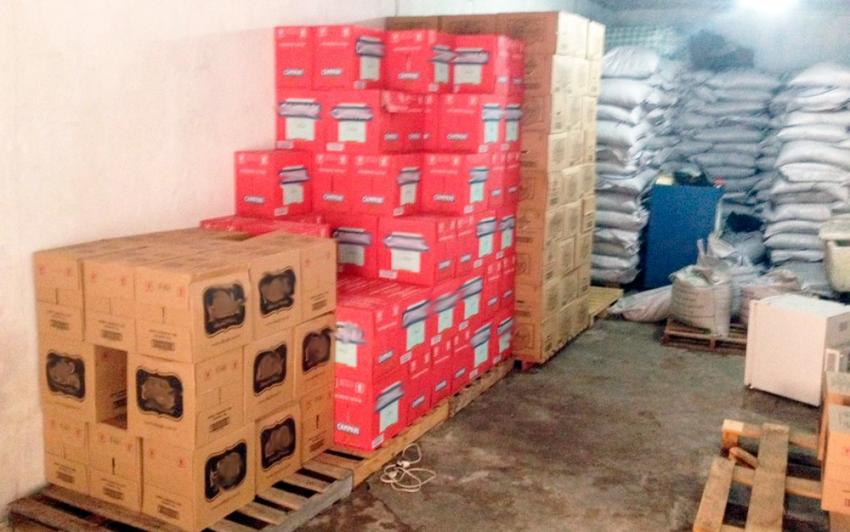 Carga de whisky avaliada em R$ 85 mil é achada em galpão