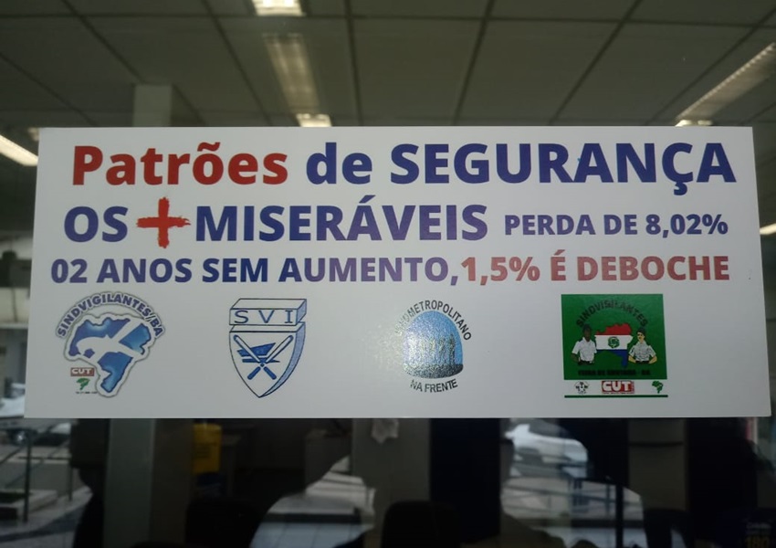 Vigilantes de Livramento de Nossa Senhora aderem a greve estadual