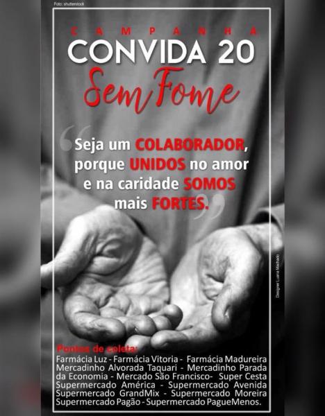 Livramento: Projeto CONVIDA 20 SEM FOME  já doou mais de 850 cestas básicas em comunidades carentes