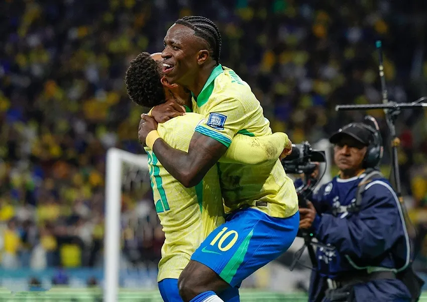 Brasil vence Paraguai e garante vaga antecipada na Copa do Mundo de 2026