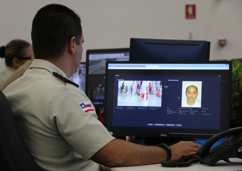 Condenado por tráfico é o 50° flagrado pelo Reconhecimento Facial