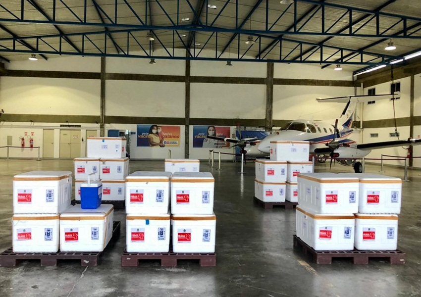 Bahia irá receber mais 347 mil doses de vacina contra a Covid-19 nesta sexta (26)