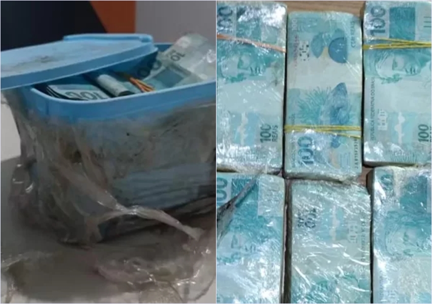 Aposentado encontra R$ 60 mil enterrados em pote de sorvete no jardim de casa
