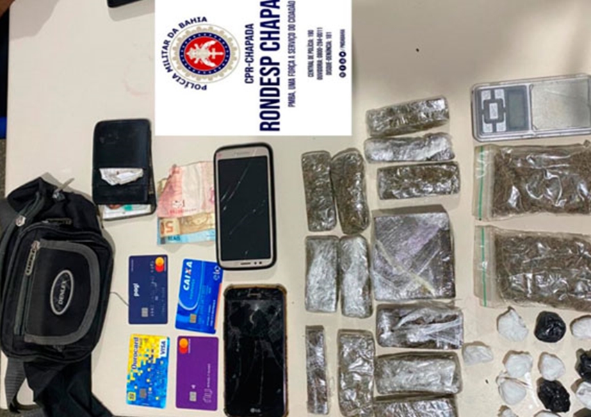 Rondesp Chapada localiza maconha e cocaína em Mucugê