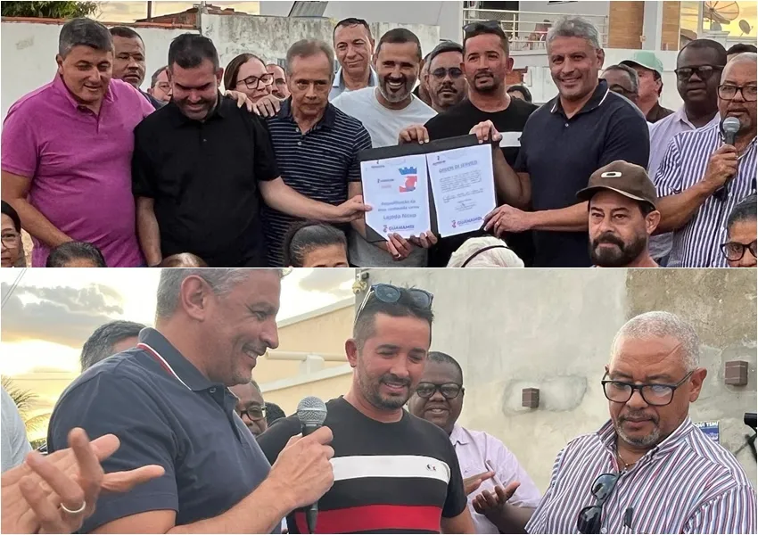 OFS Pavimentadora, dos irmãos Almeida, executará obra histórica em Guanambi