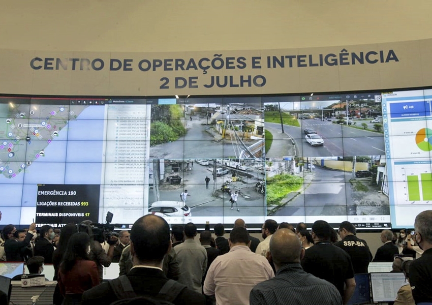Governo do Estado inicia operação de 1.200 novas câmeras inteligentes para a segurança pública da RMS