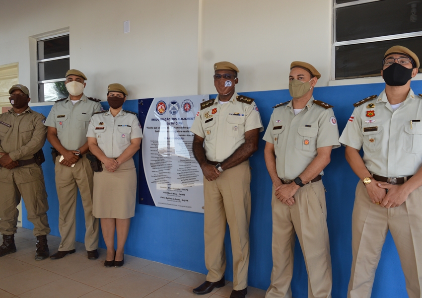 Livramento: Realizada inauguração dos alojamentos da 46ª CIPM