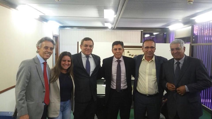 Deputado Luciano Ribeiro participa de reunião no TRE para tratar de assunto referente à Comissão de Divisão Territorial e transferência de zona eleitoral