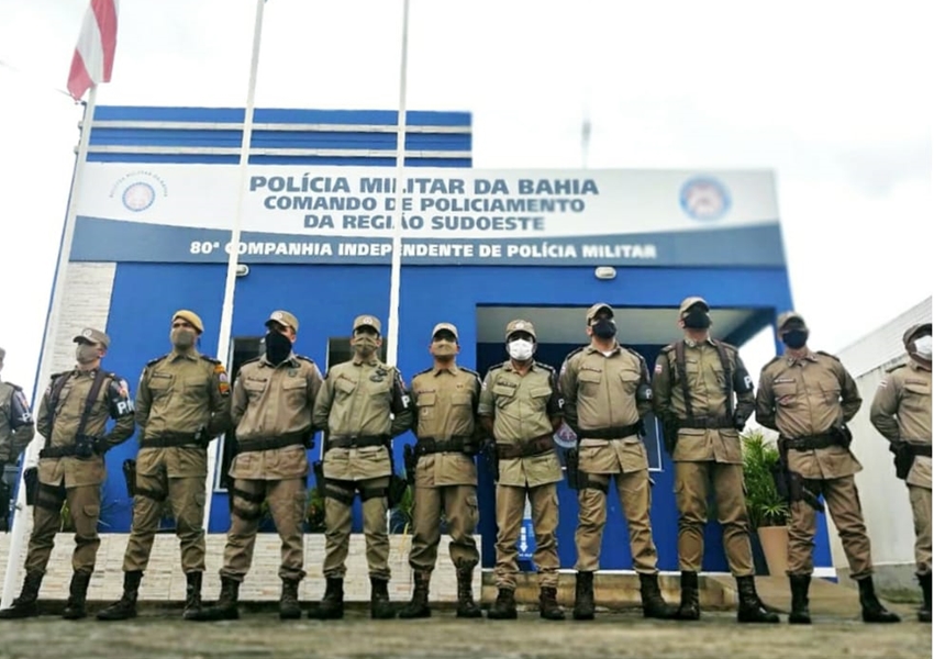 Cândido Sales: Novos Aspirantes da PM se apresentam a 80ª CIPM