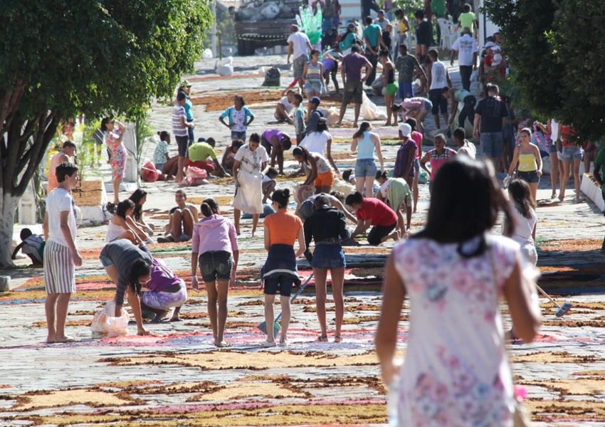 Interrompida desde 2019 por conta da pandemia Rio de Contas volta a celebrar Corpus Christi