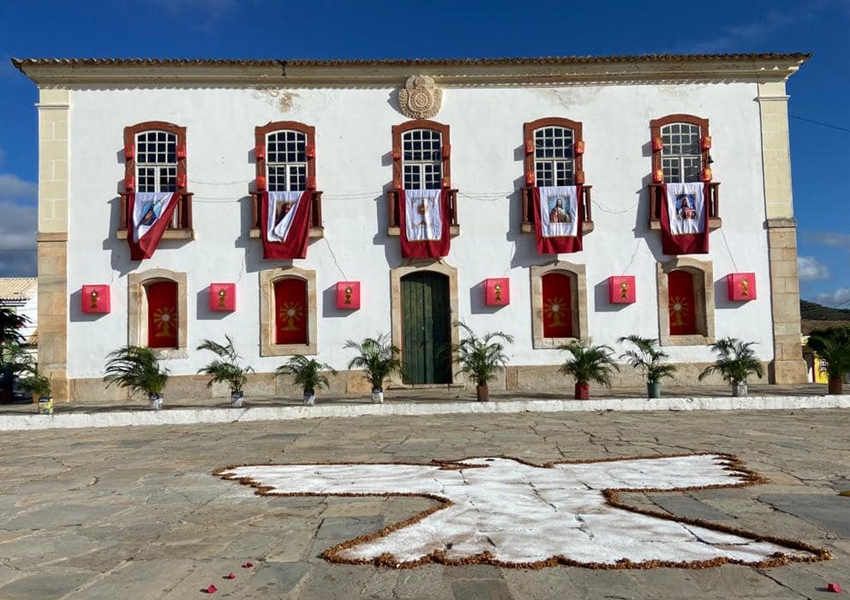 Interrompida desde 2019 por conta da pandemia Rio de Contas volta a celebrar Corpus Christi
