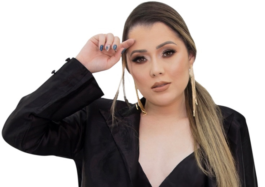 Larissa Gomes lança música para alertar mulheres sobre relacionamentos tóxicos. Conheça 'Vendada'