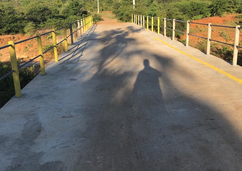 Livramento: Vereador denuncia ato da vandalismo em ponte vicinal