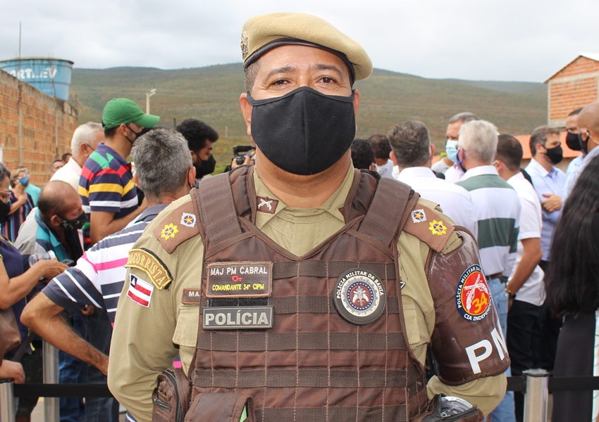Brumado: Major Cabral emite nota de agradecimento a população brumadense