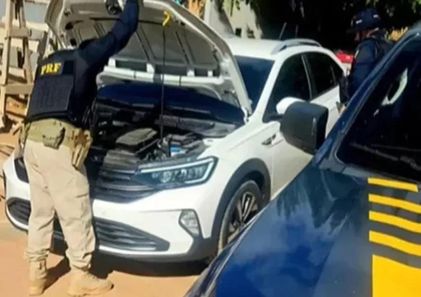 PRF recupera veículo roubado no Rio de Janeiro em Luís Eduardo Magalhães