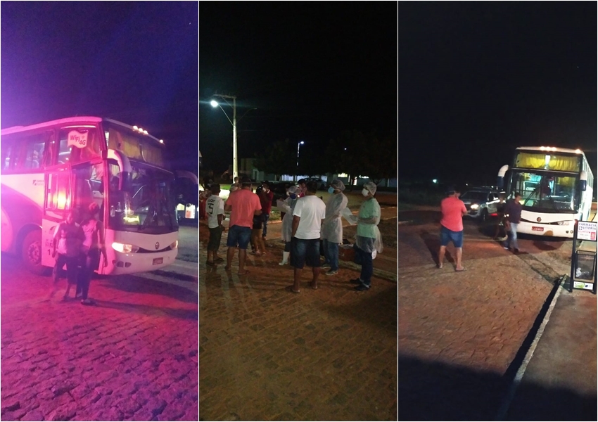 Coronavírus: Ônibus clandestino que levava passageiros de São Paulo para Livramento é interceptado em Caetité