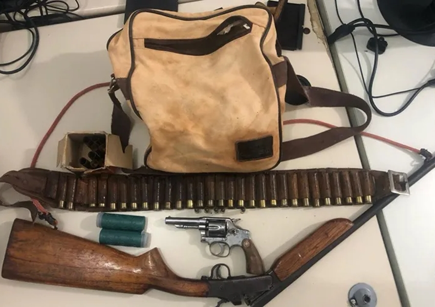 Polícia Militar de Caculé detém homem por ameaça armada na zona rural
