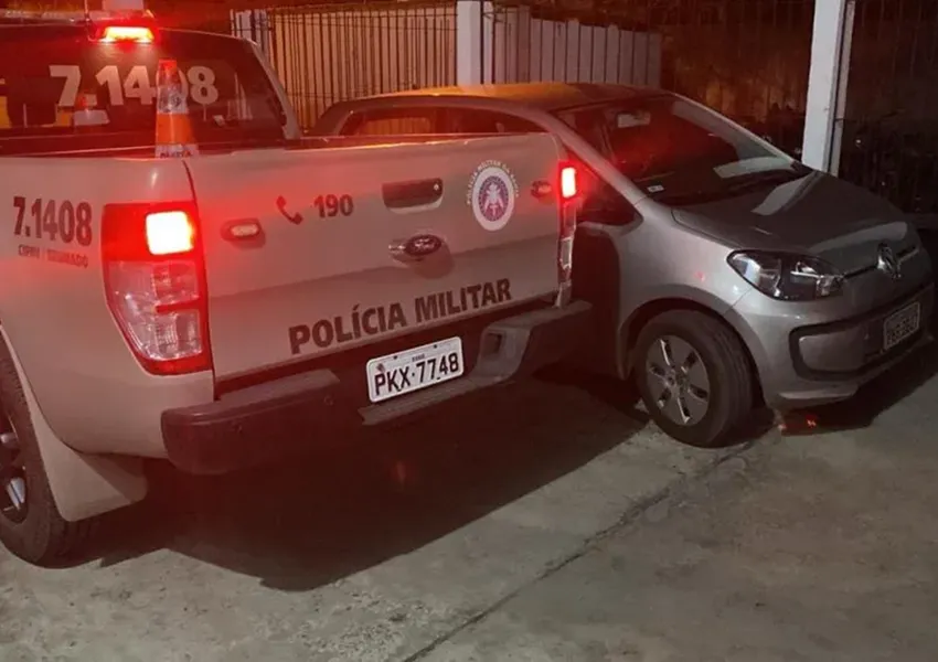 Veículo com restrição judicial é apreendido pela Polícia Rodoviária na BA-262