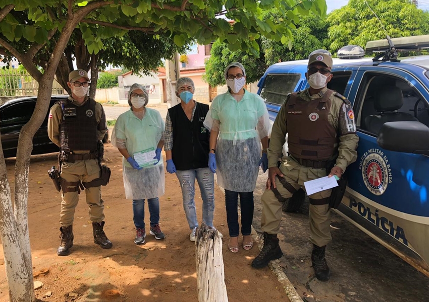 Coronavírus: Sesau e Polícia Militar atuam na fiscalização e orientação de pessoas que descumprem decreto municipal
