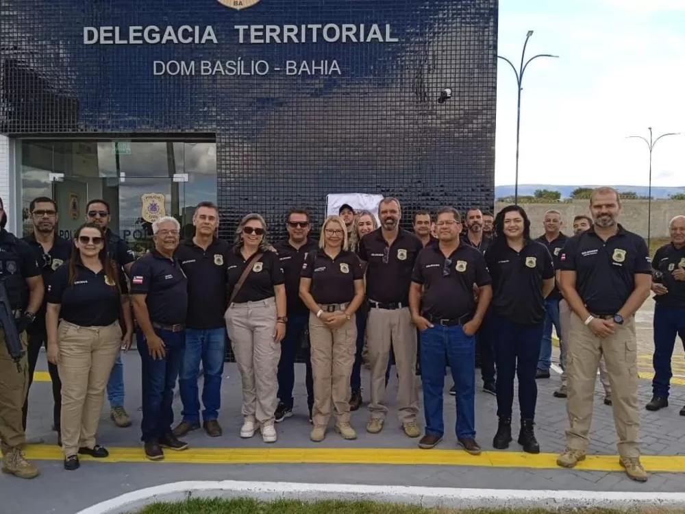 Dom Basílio recebe nova Delegacia Territorial em cerimônia oficial