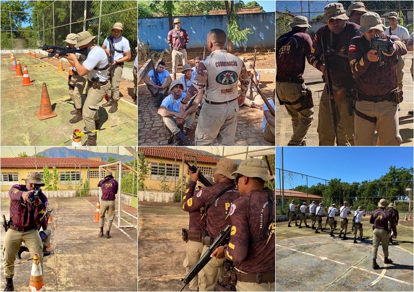 Policiais da 46ª CIPM recebem Instrução de Patrulhamento Rural e Urbano
