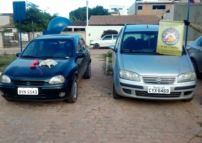 Ipupiara: Em carro apreendido com placa de SP polícia localiza explosivos