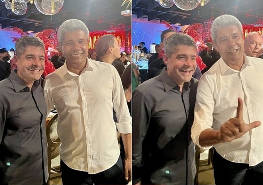 ACM Neto minimiza críticas por foto com Jerônimo Rodrigues: ‘Gentileza e educação’