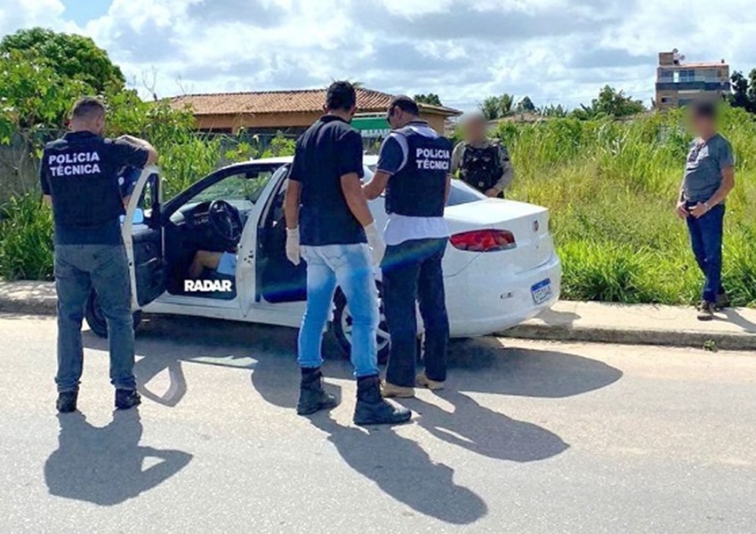 Motorista de aplicativo é assassinado dentro de carro em Porto Seguro