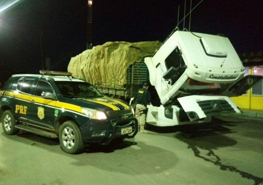 Barreiras: PRF recupera caminhão de carga roubado em São Paulo