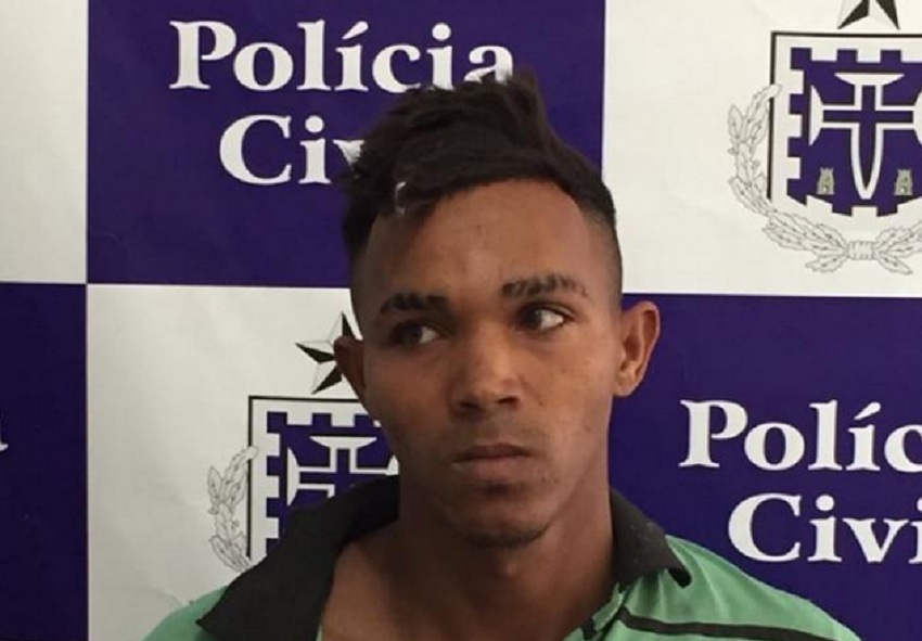 Polícia Civil prende em Jequié jovem suspeito de matar o próprio pai a golpe de machado