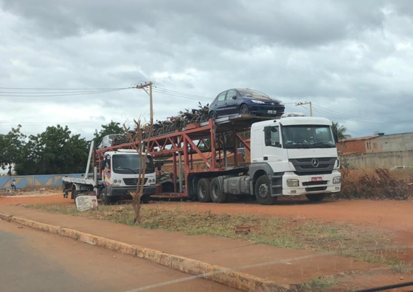 Livramento: veículos apreendidos pela Polícia Militar são direcionados ao DETRAN