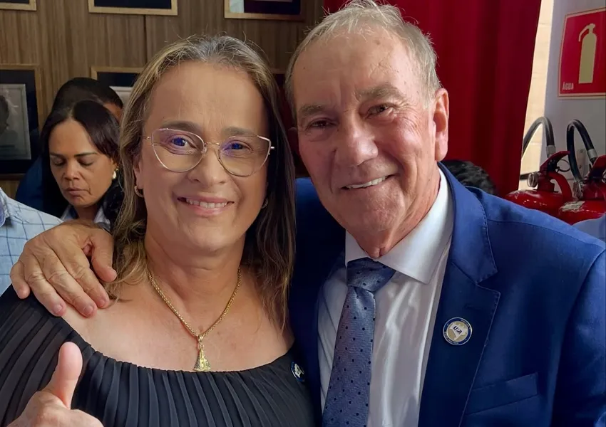 Wilson Cardoso elogia prefeita Joanina Sampaio ao anunciá-la na diretoria de saúde da UPB