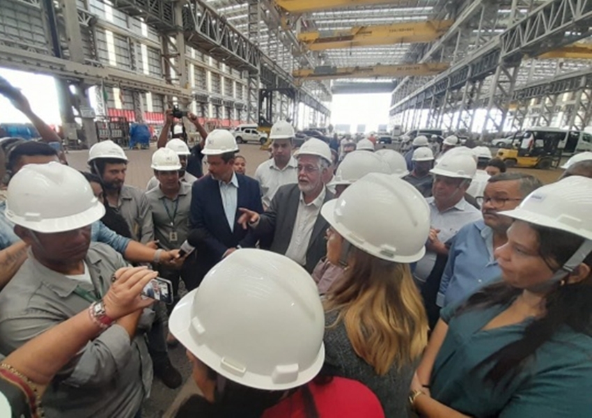 Frente parlamentar avalia futuro do estaleiro enseada em Maragogipe