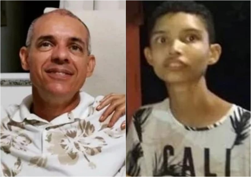 Pai e Filho morrem em acidente envolvendo caminhão e motocicleta em Serrinha