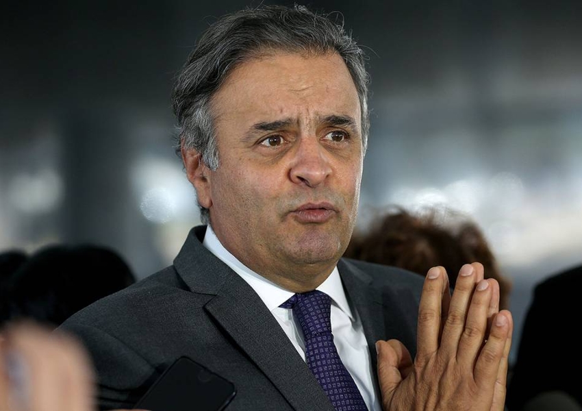 STF decide hoje se torna réu o senador Aécio Neves