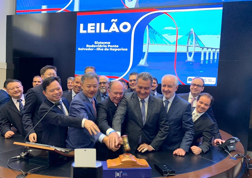 Ponte Salvador - Ilha de Itaparica será construída por consórcio chinês