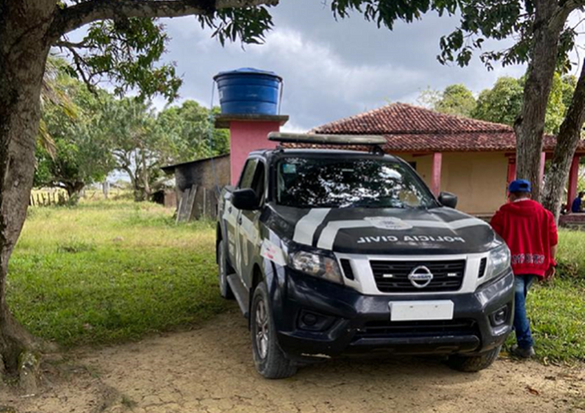Casal é preso pela morte de trabalhador rural em Eunápolis após confissão do crime