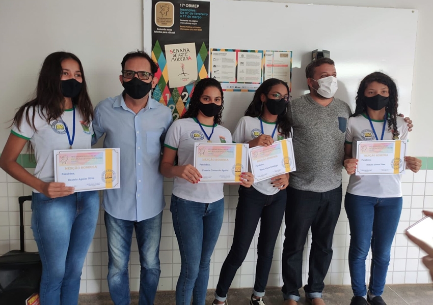 Escola Municipal Barão de São Timóteo homenageia alunos premiados na 16ª OBMEP