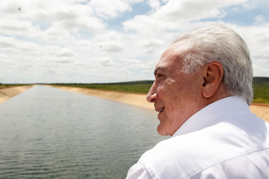 Xique-Xique: Michel Temer inaugura duas primeiras etapas de sistema de irrigação